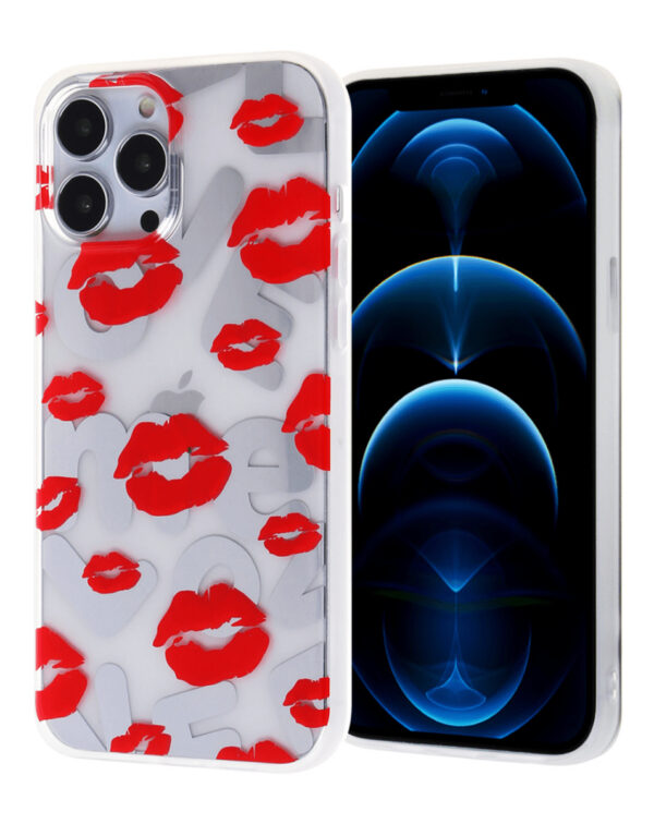 iPhone 13 Pro Max Love Me Printed Clear Case - E8