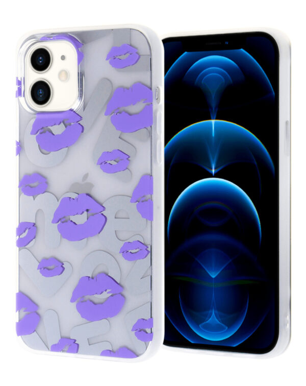 iPhone XR Love Me Printed Clear Case - E9