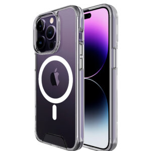 Phone 15 Pro Wireless Charging Clear Case (Full Bottom Close)