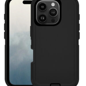 Heavy Duty Case - BLACK for iPhone 16 Pro