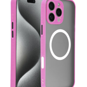Wireless Charging Protector Matte Case - PINK for iPhone 16 Pro
