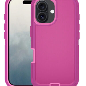 Heavy Duty Case - PINK & PINK for iPhone 16