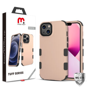 MyBat Pro TUFF Series Case for Apple iPhone 13 (6.1) - Rose Gold / Black