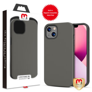MyBat Pro Fuse Series Case with Magnet for Apple iPhone 13 (6.1) - Gunmetal