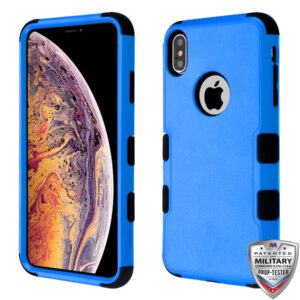 MyBat TUFF Series Case for Apple iPhone XS Max - Natural Dark Blue / Black