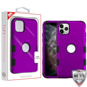 MyBat TUFF Series Case for Apple iPhone 11 Pro Max - Rubberized Grape / Black