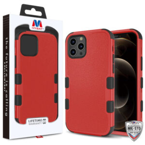 TUFF Series Case for Apple iPhone 12 Pro Max (6.7) - Natural Red / Black