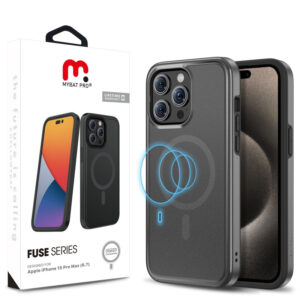 Fuse Series w/ MagSafe Case for Apple iPhone 15 Pro Max (6.7) - Black
